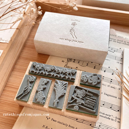 CTFJ x Oeda Letterpress Rubber Stamp Set - Letter