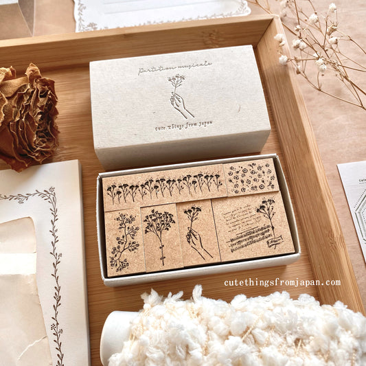 CTFJ x Oeda Letterpress Rubber Stamp Set - Music