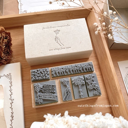 CTFJ x Oeda Letterpress Rubber Stamp Set - Music