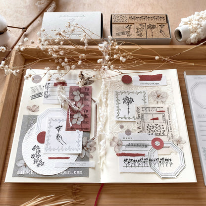CTFJ x Oeda Letterpress Rubber Stamp Set - Music
