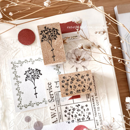 CTFJ x Oeda Letterpress Rubber Stamp Set - Music