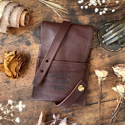 The Superior Labor Leather Tool Holder - Dark Brown