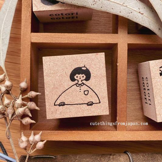 cotori cotori Rubber Stamp - Hi There.