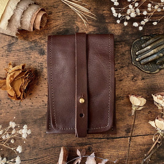 The Superior Labor Leather Tool Holder - Dark Brown