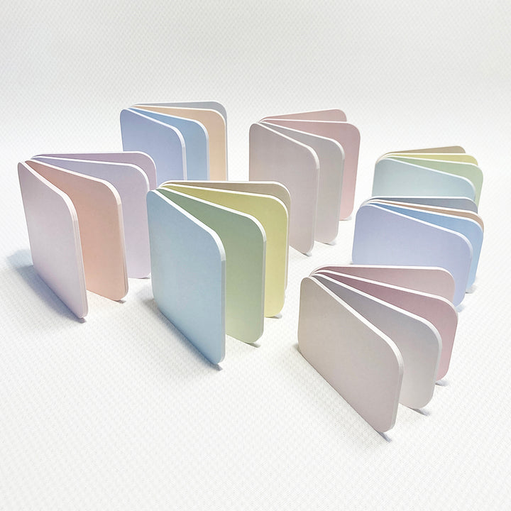 Round Corner Sticky Notes - Bouquet