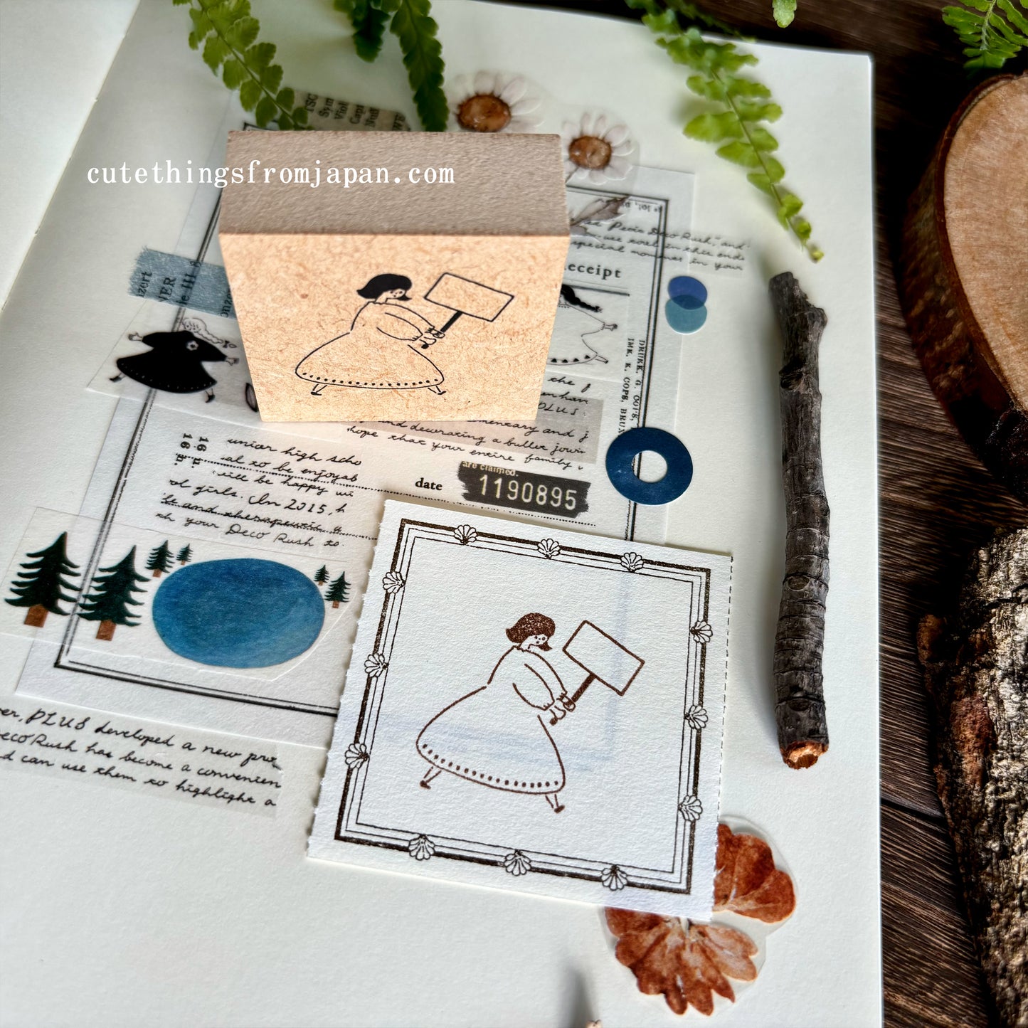 cotori cotori Rubber Stamp - Pracard