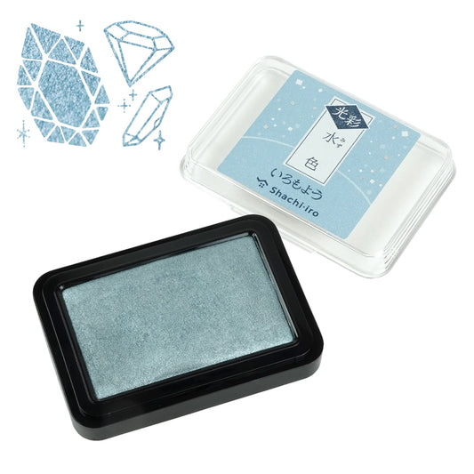 Shiny Iromoyo Stamp Ink - 水色 (Water)