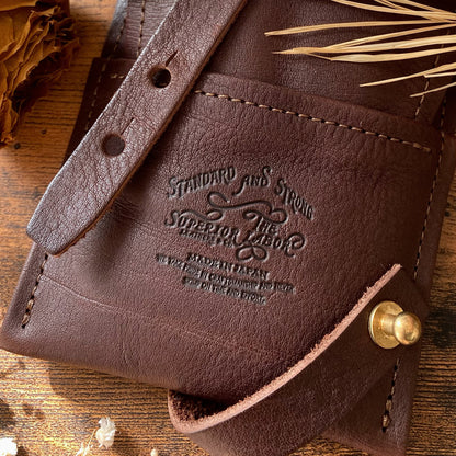The Superior Labor Leather Tool Holder - Dark Brown
