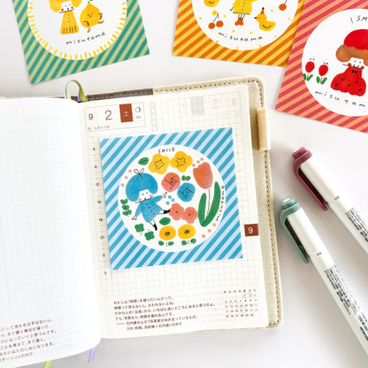 mizutama / Limited Edition / Memo Pad (red)