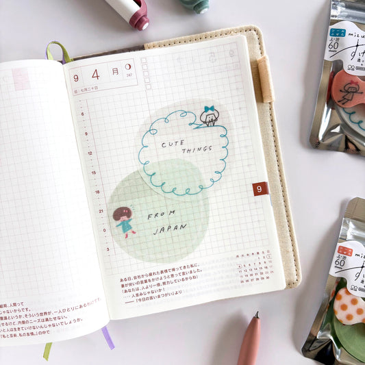 mizutama / Limited Edition / Film Sticky Note - Dot