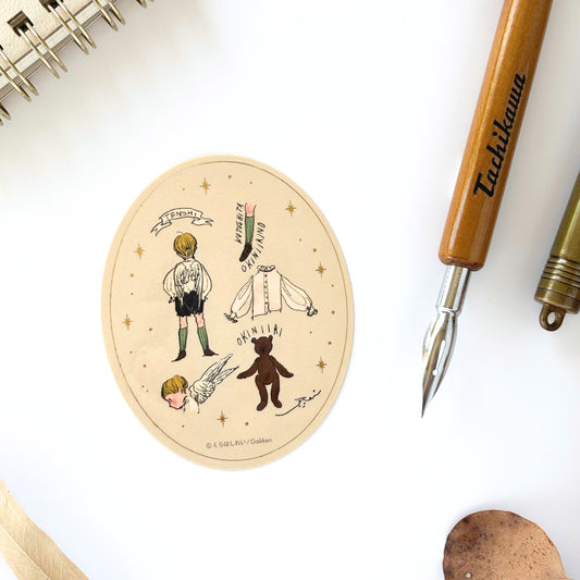 Rei Kurahashi / Foil-Stamped Vinyl Sticker - Angel