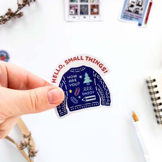 [Limited Edition] eric / Vinyl Sticker - Sweater