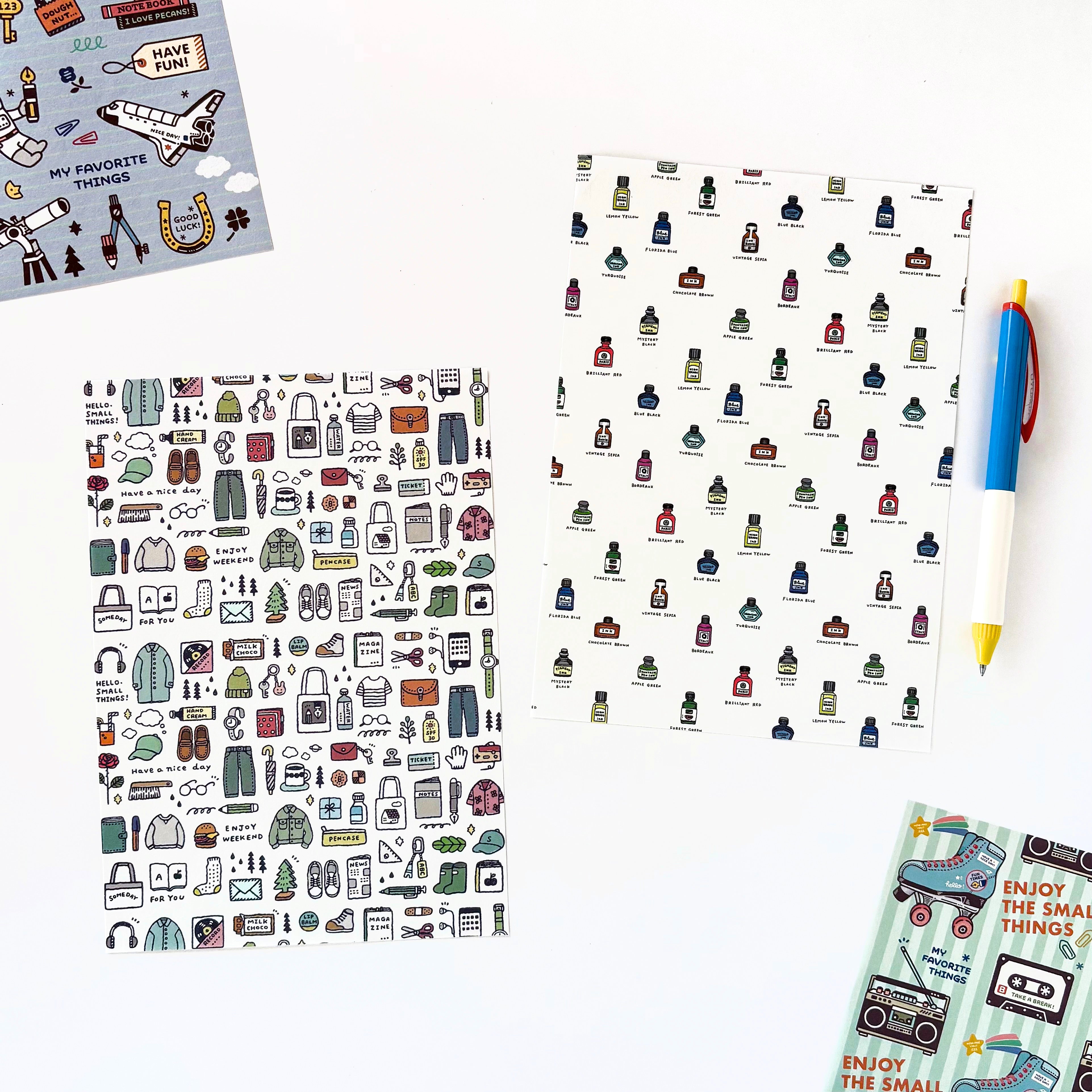 [Limited Edition] eric x CTFJ / A5 Paper Set - Memory of eric