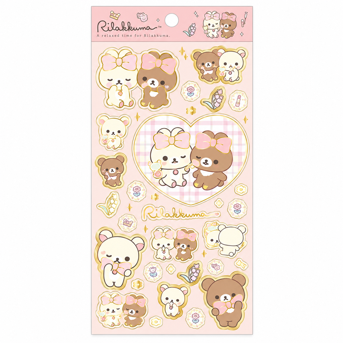 Rilakkuma / Stickers - Happy Make Up