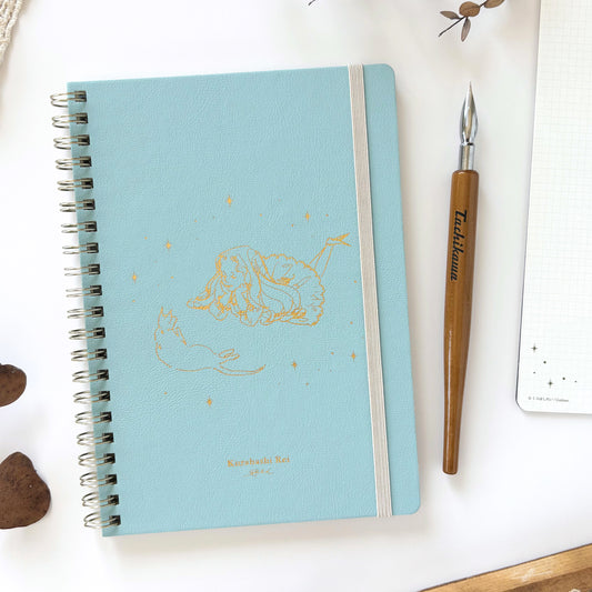 Rei Kurahashi / B6 Foil-Stamped Ring Notebook - Friends