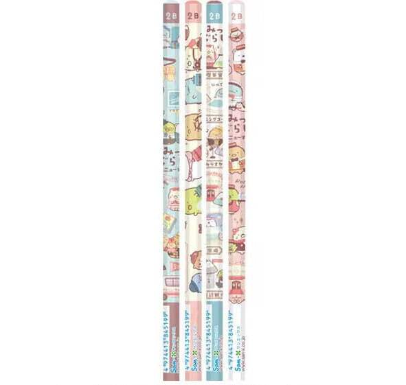 Sumikkogurashi Pencil Set (4 designs)