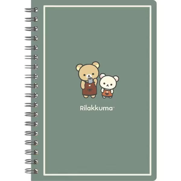 Rilakkuma Notebook (B6) - Home Cafe