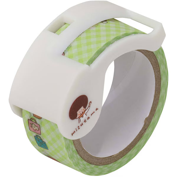 mizutama / Limited Edition / 2-Way Ribonbon Tape Cutter (white / slim)