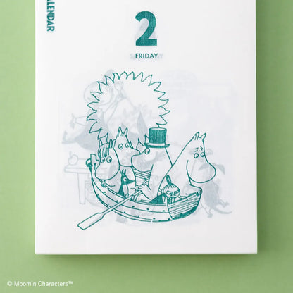 2026 Moomin One-day-a-page Himekuri Calendar (Regular Size)