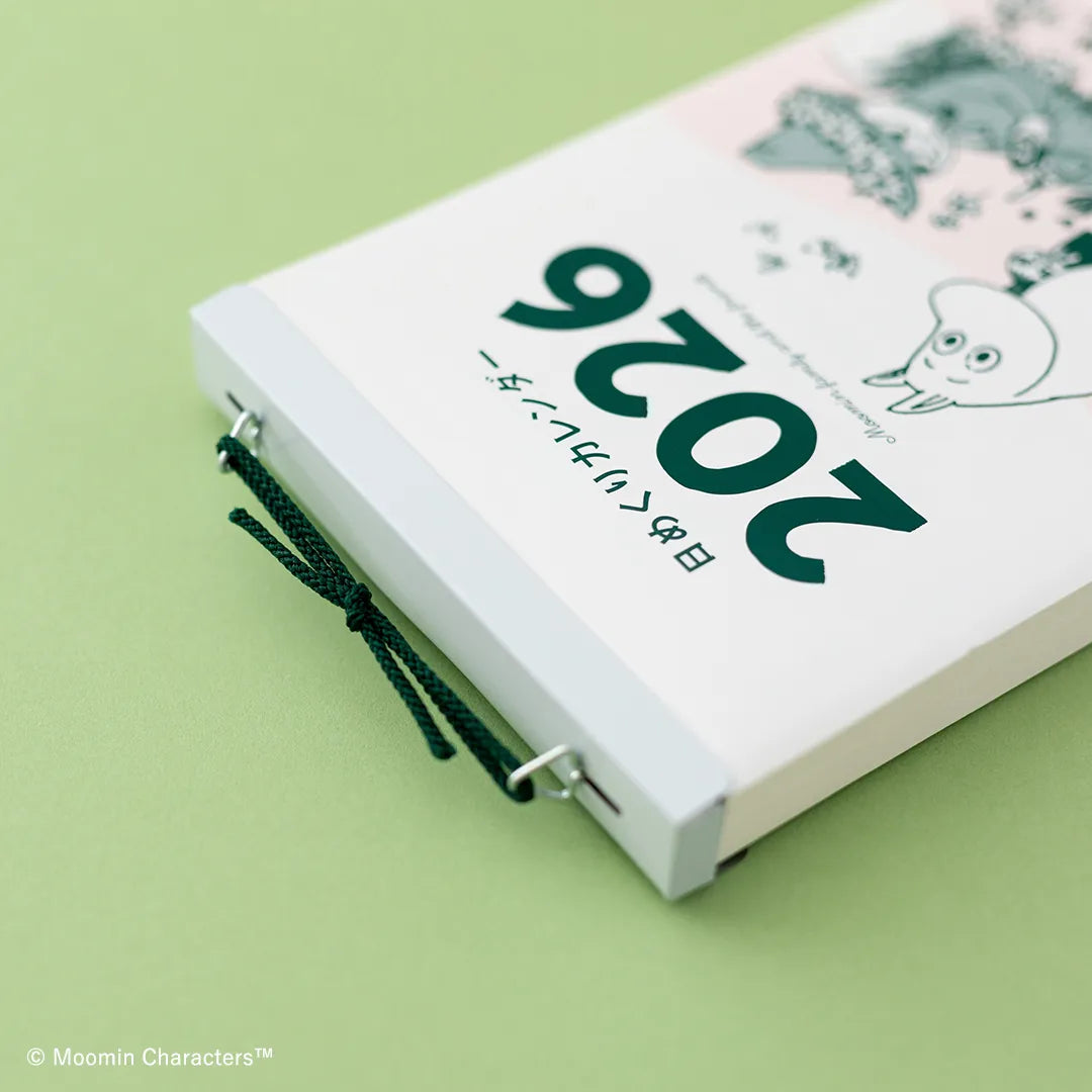 2026 Moomin One-day-a-page Himekuri Calendar (Regular Size)
