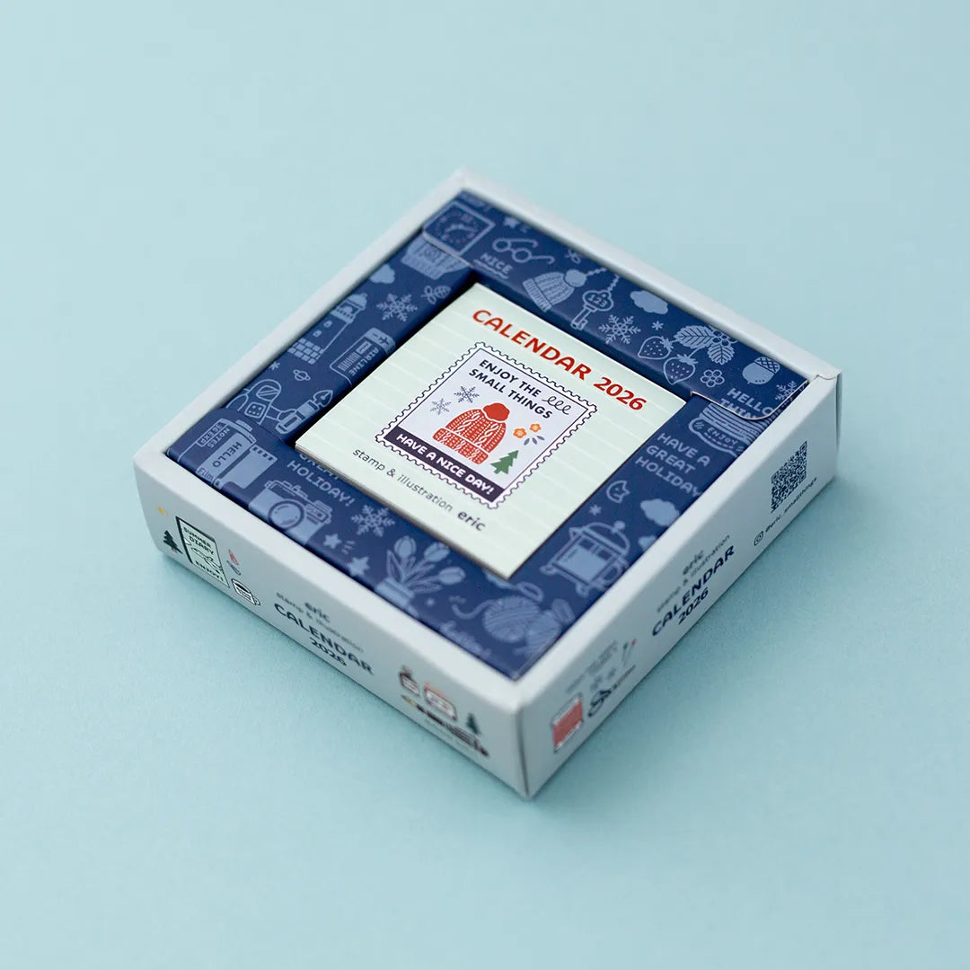 [SALE] eric / 2026 Color Mini Square Calendar - One-day-a-page