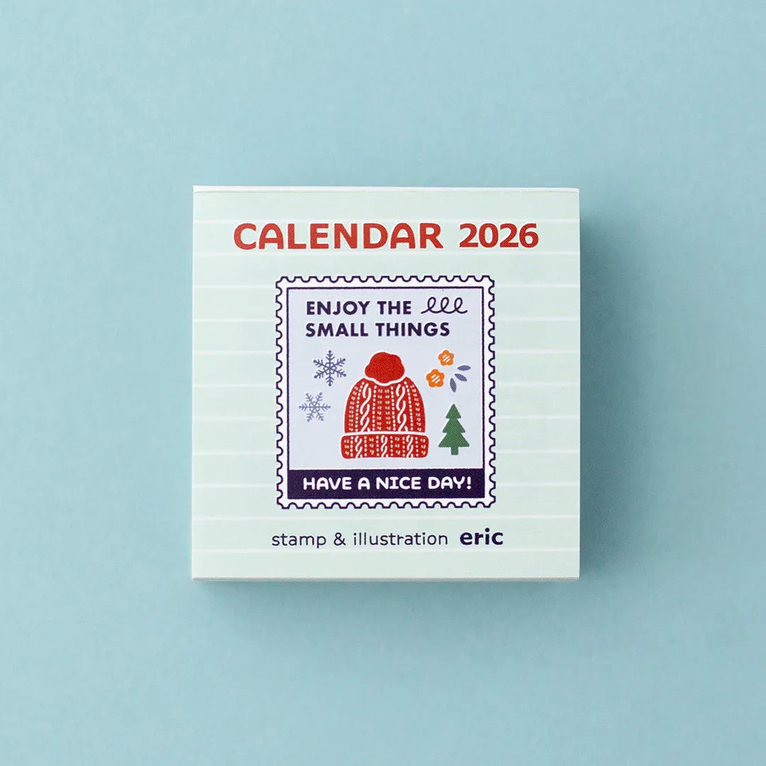 eric / 2026 Color Mini Square Calendar - One-day-a-page