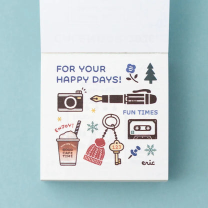 eric / 2026 Color Mini Square Calendar - One-day-a-page