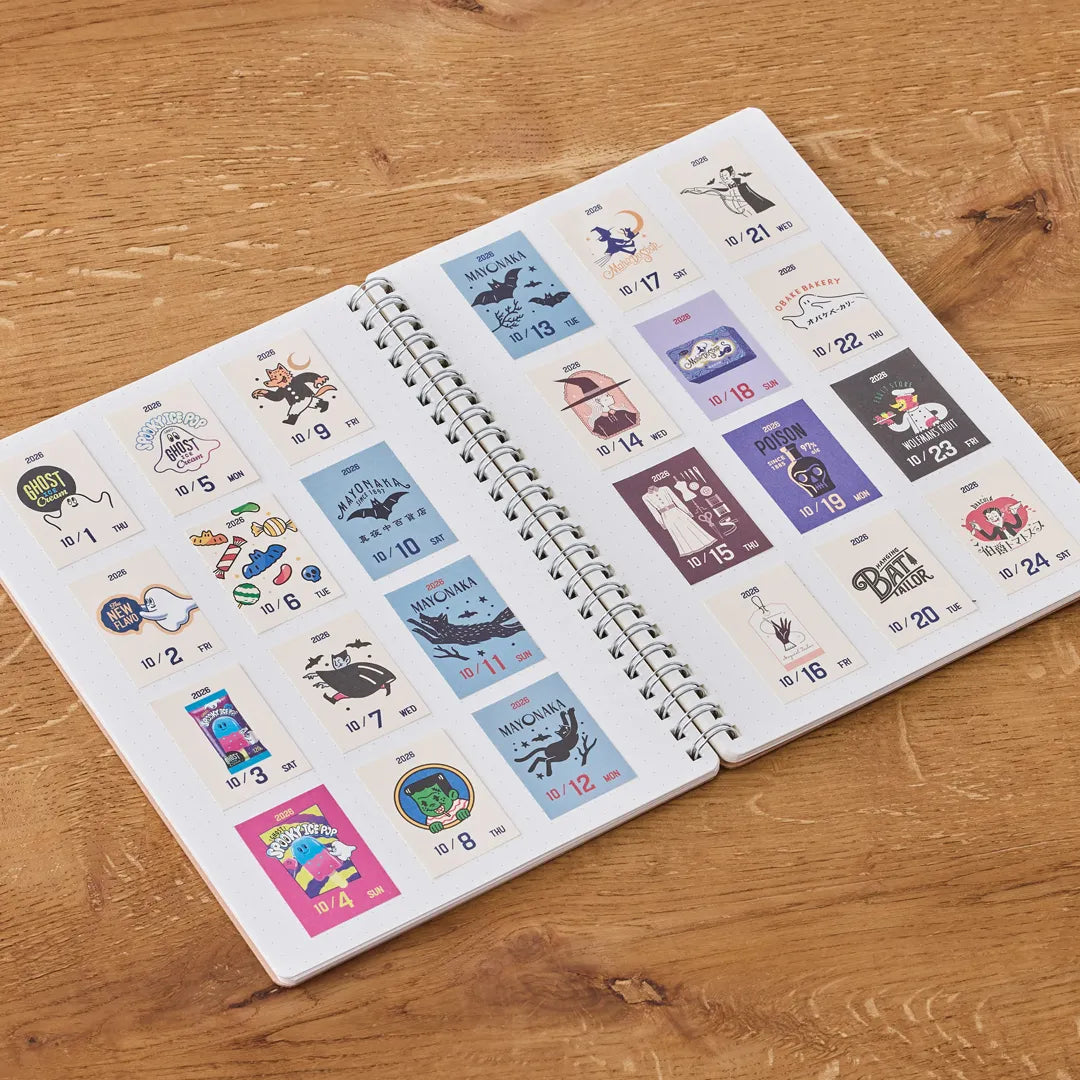 Obi1 / 2026 Mini Himekuri Calendar – One-day-a-page