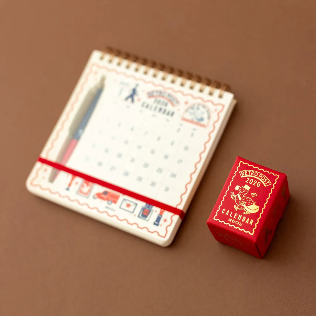 Obi1 / 2026 Scribble Calendar – Desk Edition (with pen)
