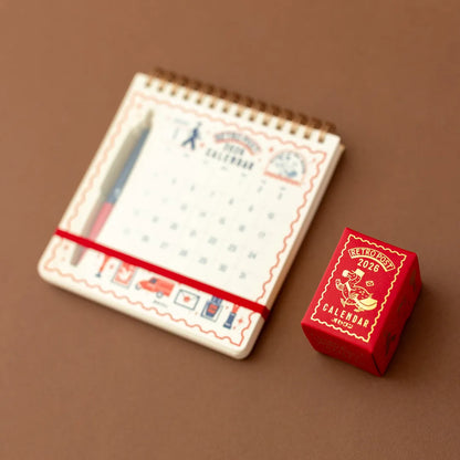 Obi1 / 2026 Scribble Calendar – Desk Edition (with pen)
