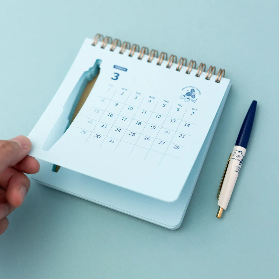 [SALE] eric / 2026 Scribble Calendar – Desk Edition (with pen)
