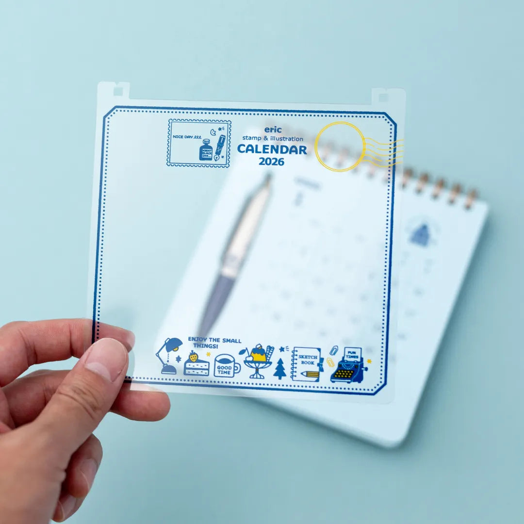 [SALE] eric / 2026 Scribble Calendar – Desk Edition (with pen)