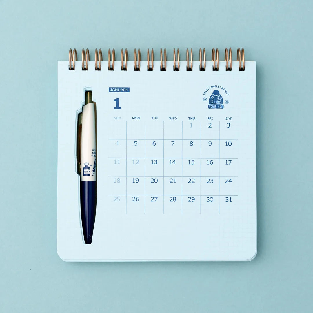[SALE] eric / 2026 Scribble Calendar – Desk Edition (with pen)