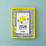 [SALE] 2026 Moomin Moon Phases Daily Flip Calendar (Mini / Desktop & Wall)