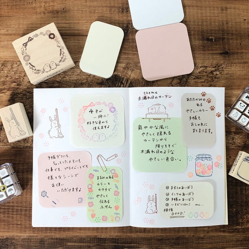 Round Corner Sticky Notes - Komorebi