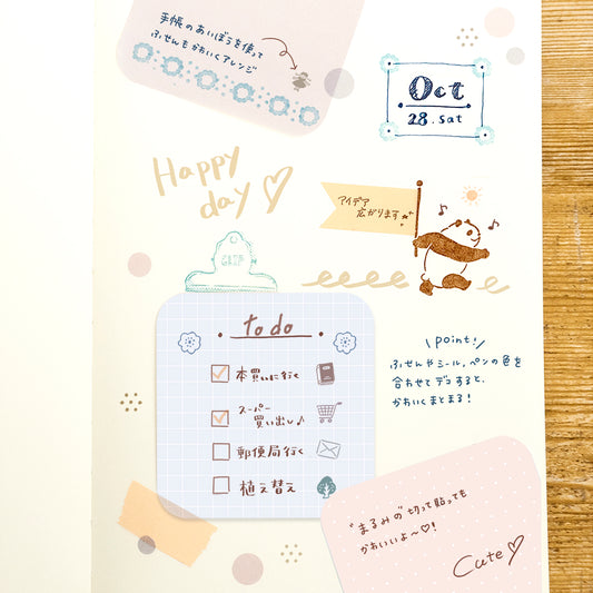 Round Corner Sticky Notes - Happy Dot