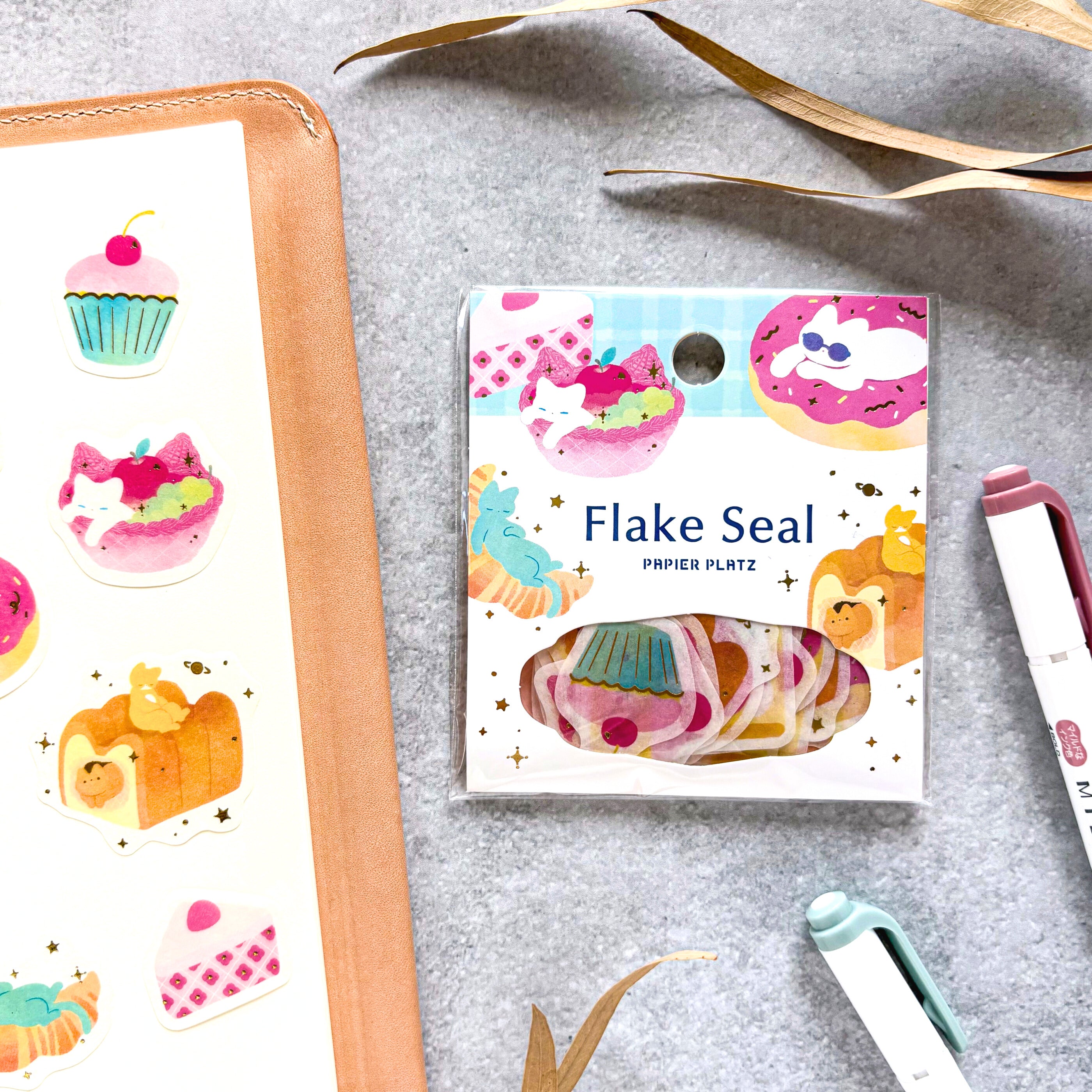 Nodoka Miyashita / Flake Stickers - Sweets Time