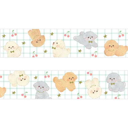 Yoko Washi Tape - Cute Fluffy Animals