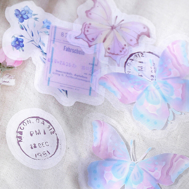 Museum Flake Stickers - Butterfly