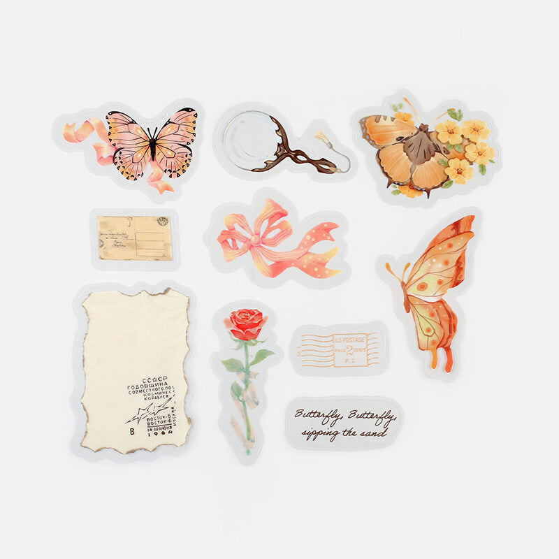 Museum Flake Stickers - Butterfly