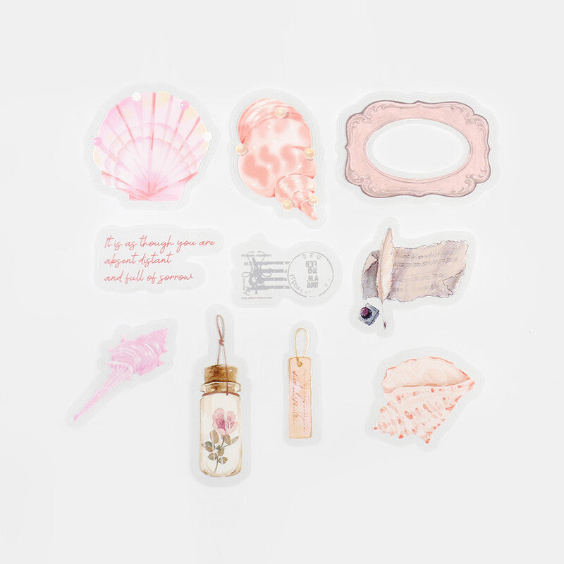 Museum Flake Stickers -Shell