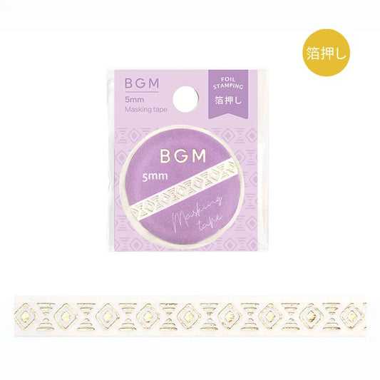 Slim Washi Tape - Mistery Pattern
