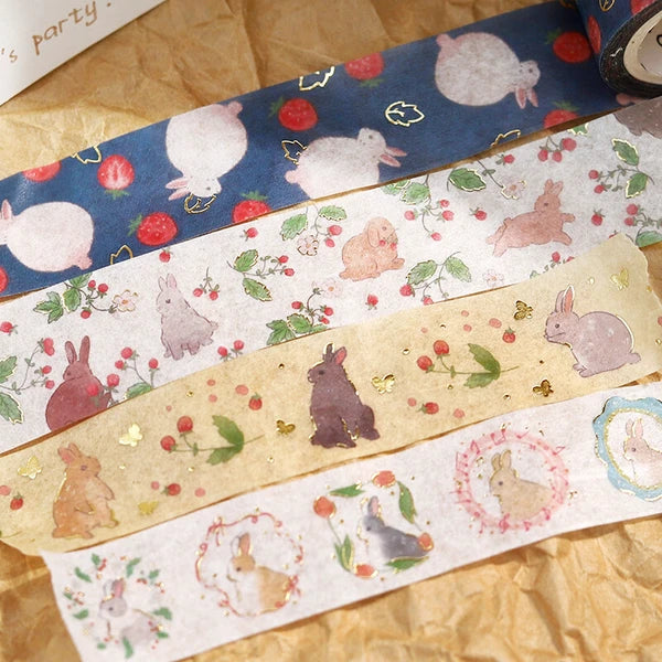 Washi Tape - Bunny in the Forest