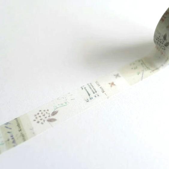 Yohaku Washi Tape - Letter