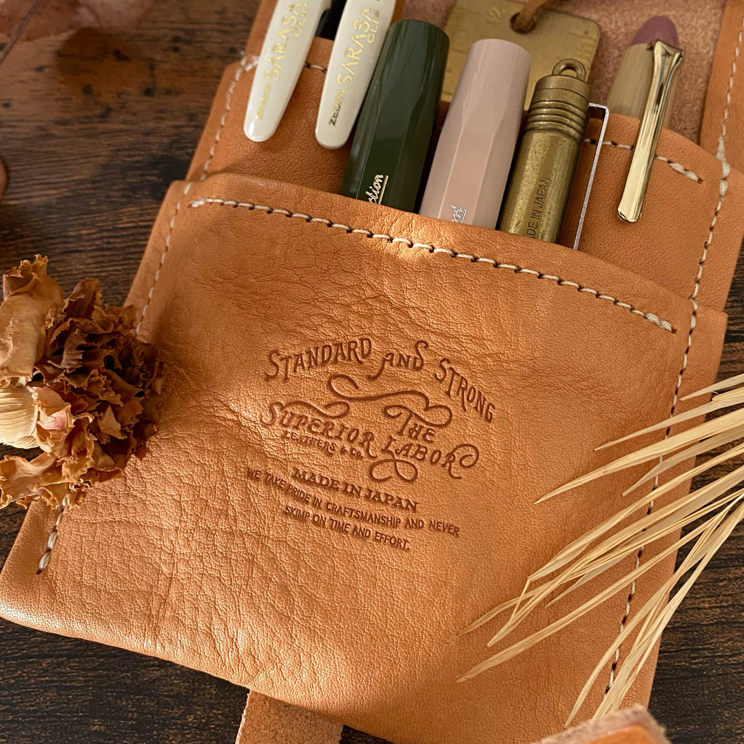 The Superior Labor Leather Tool Holder - Natural