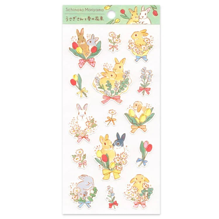 Shinako Moriyama Stickers - Spring Bouquet