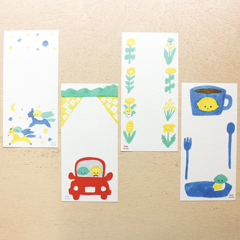 Reiko Tada Memo Pad - Lemon and Limes Everyday