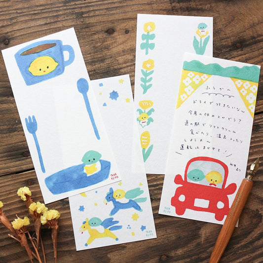 Reiko Tada Memo Pad - Lemon and Limes Everyday