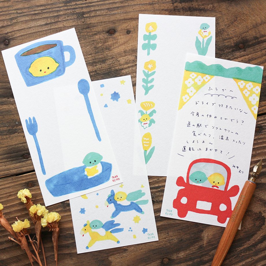 Reiko Tada Memo Pad - Lemon and Limes Everyday