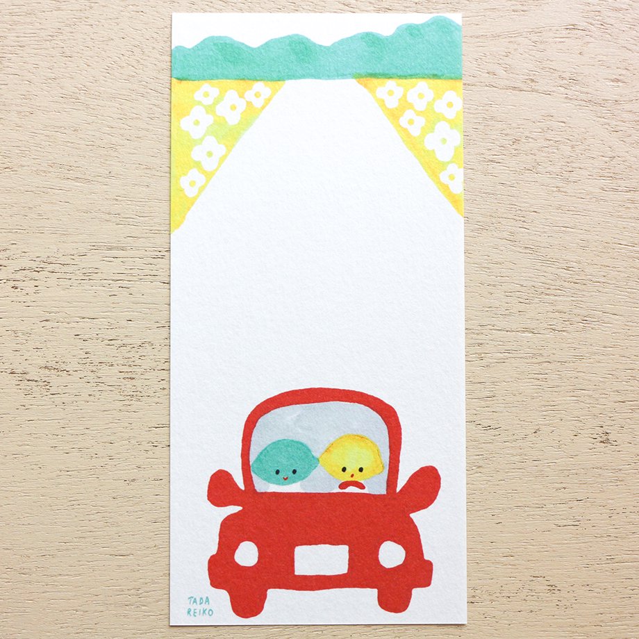 Reiko Tada Memo Pad - Lemon and Limes Everyday